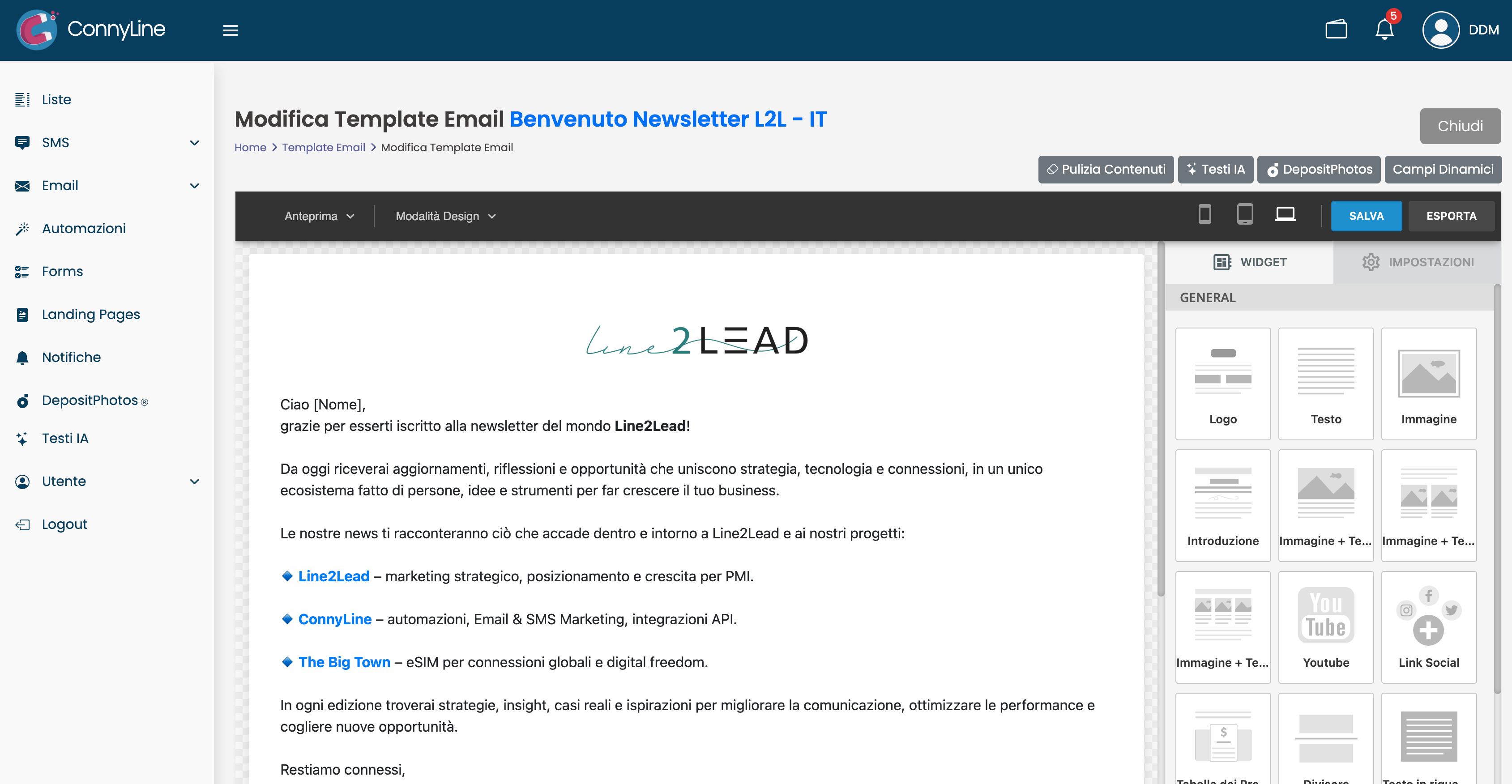 ConnyLine screenshot